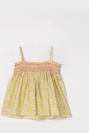 BONPOINT Top in cotone floreale