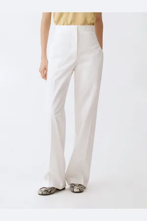 Fabiana Filippi Pantalone classico in cotone stretch