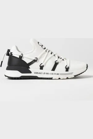 VERSACE Sneakers in mesh e pelle sintetica