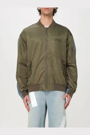 Maison Margiela Bomber in nylon e denim