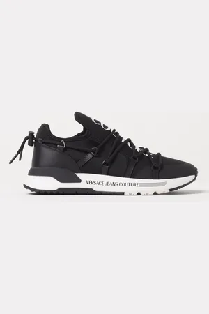 VERSACE Sneakers in mesh e pelle sintetica