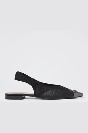 Pinko Ballerina Slingback Gianira 14 in tessuto lurex
