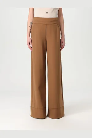 Max Mara Pantalone classico in crêpe