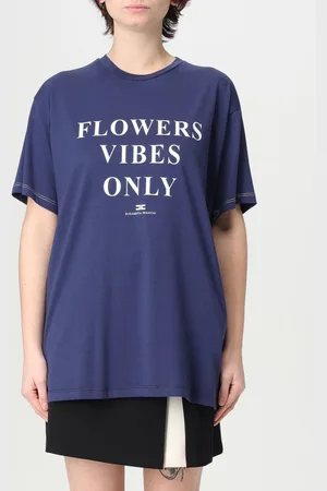 Elisabetta Franchi T-shirt con stampa slogan