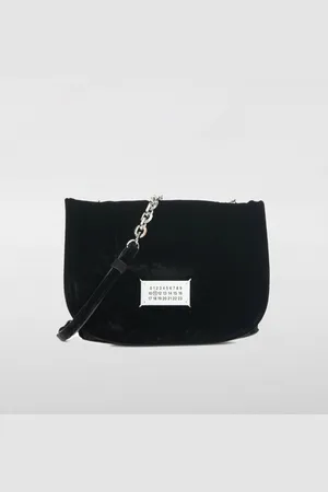 Maison Margiela Borsa Glam Slam Small in velluto capitonnè