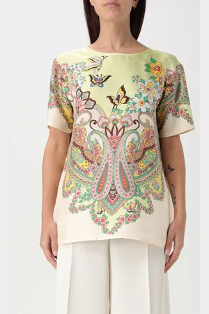 Etro Blusa in viscosa e seta stampata