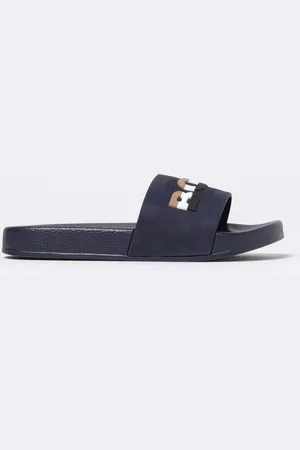 HUGO BOSS Sliders in gomma
