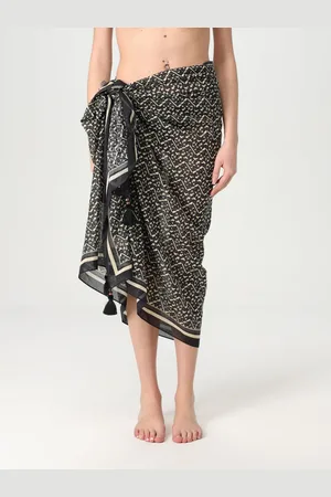 Tory Burch Pareo in cotone e seta stampata