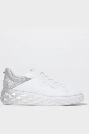 Jimmy Choo Sneakers Diamond Maxi in pelle