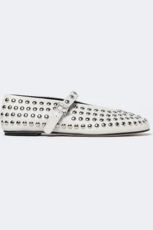LIVIANA CONTI Ballerina in pelle con borchie