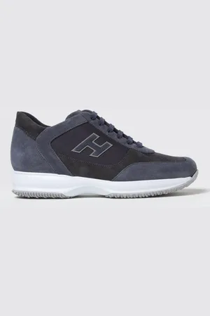 Hogan Sneakers Interactive in camoscio e mesh
