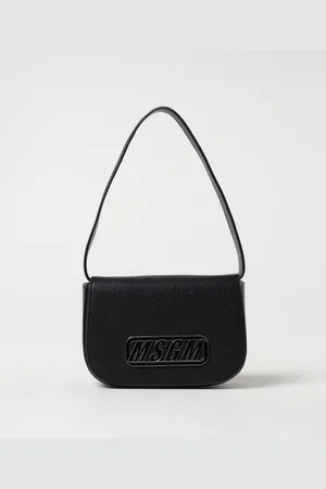 Msgm Borsa a spalla con maxi logo