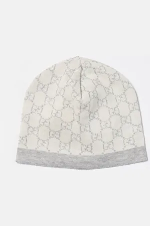 Gucci Cappello GG in lana con monogram jacquard