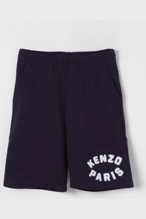 Kenzo Pantaloncino jogging in cotone con logo