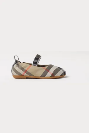 Burberry Ballerina Vintage Check in misto cotone stampato