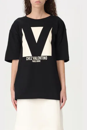 VALENTINO T-shirt Chez in jersey con logo