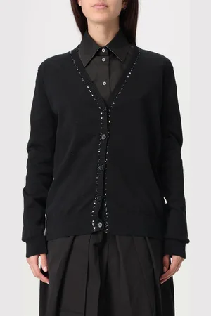 Fabiana Filippi Cardigan in maglia con strass