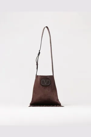 VALENTINO GARAVANI Borsa Nellcôte in camoscio con frange