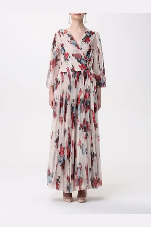 Serafini Abito tulle stampato