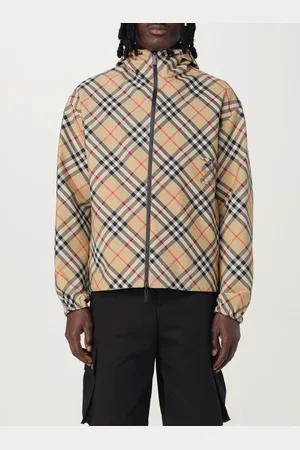 Burberry Giubbotto reversibile in nylon con stampa Vintage Check