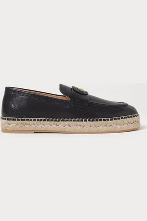 VALENTINO GARAVANI Espadrillas VLogo Signature in pelle a grana