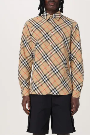 Burberry Camicia in cotone con stampa Vintage Check