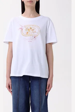 Twin-Set T-shirt in cotone con logo