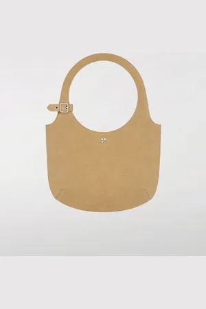 Courrèges Borsa Holy in camoscio