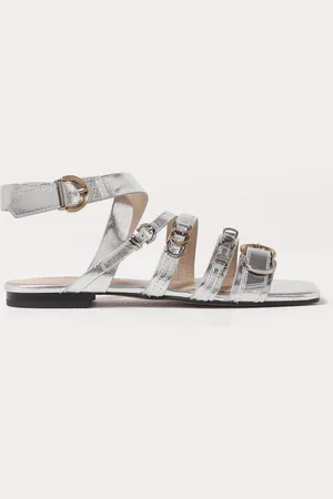 Pinko Sandalo Marli in pelle laminata