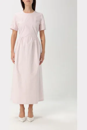 add Abito midi in cotone stretch