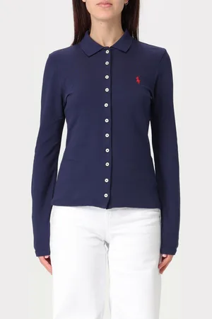 Ralph Lauren Polo in cotone con logo ricamato