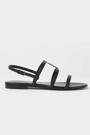 Saint Laurent Sandalo Cassandre in pelle