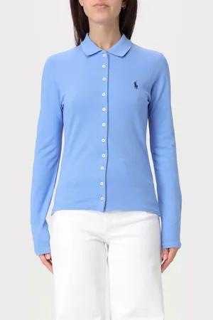 Ralph Lauren Polo in cotone con logo ricamato