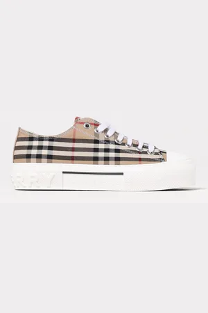 Burberry Sneakers Vintage Check in canvas jacquard