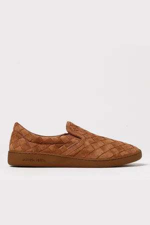 Bottega Veneta Sneakers Sawyer in camoscio intrecciato