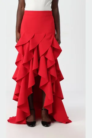 Moschino Gonna con maxi rouches