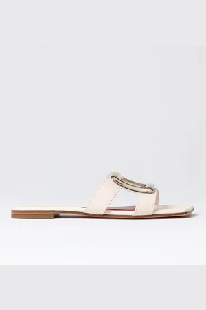 Roger Vivier Mules in pelle con fibbia decorativa