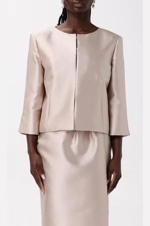 Alberta Ferretti Bolero in misto seta