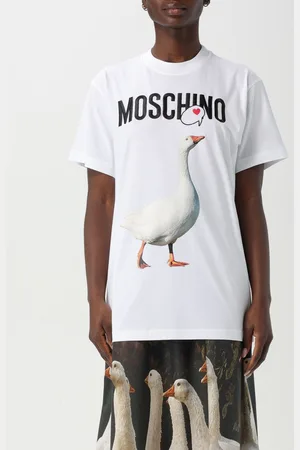 Moschino T-shirt in cotone con stampa