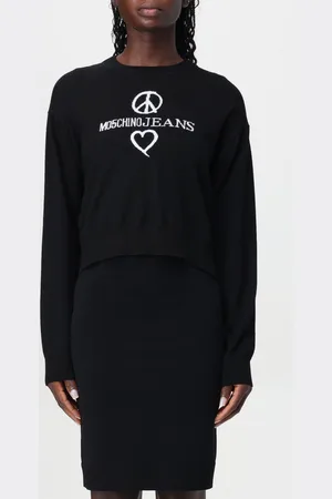 Moschino Maglia a girocollo con logo