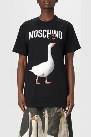 Moschino T-shirt in cotone con stampa