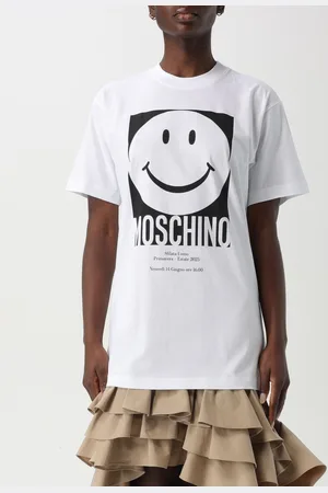 Moschino T-shirt in cotone con stampa