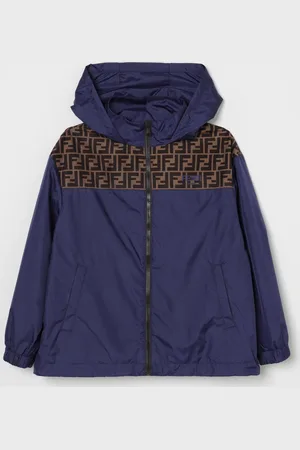 Fendi Giacca a vento con cappuccio in nylon
