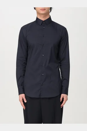 Giorgio Armani Camicia classica in cotone stretch