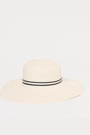 Borsalino Cappello in rafia intrecciata