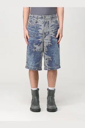 Diesel Pantaloncino in denim effetto used