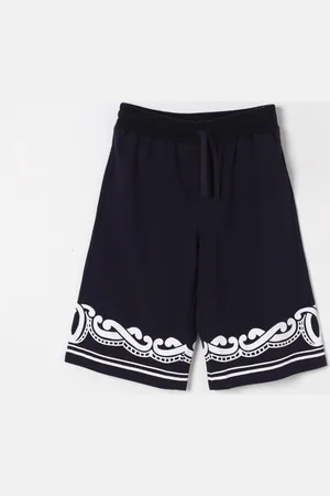 Dolce & Gabbana Pantaloncino sportivo con stampa bandana