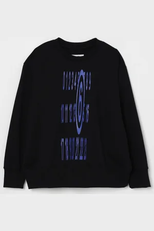 Maison Margiela Felpa a girocollo con logo