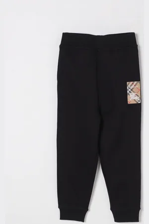 Burberry Pantalone sportivo in cotone con logo