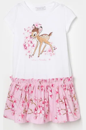 MONNALISA Abito Bambi in cotone